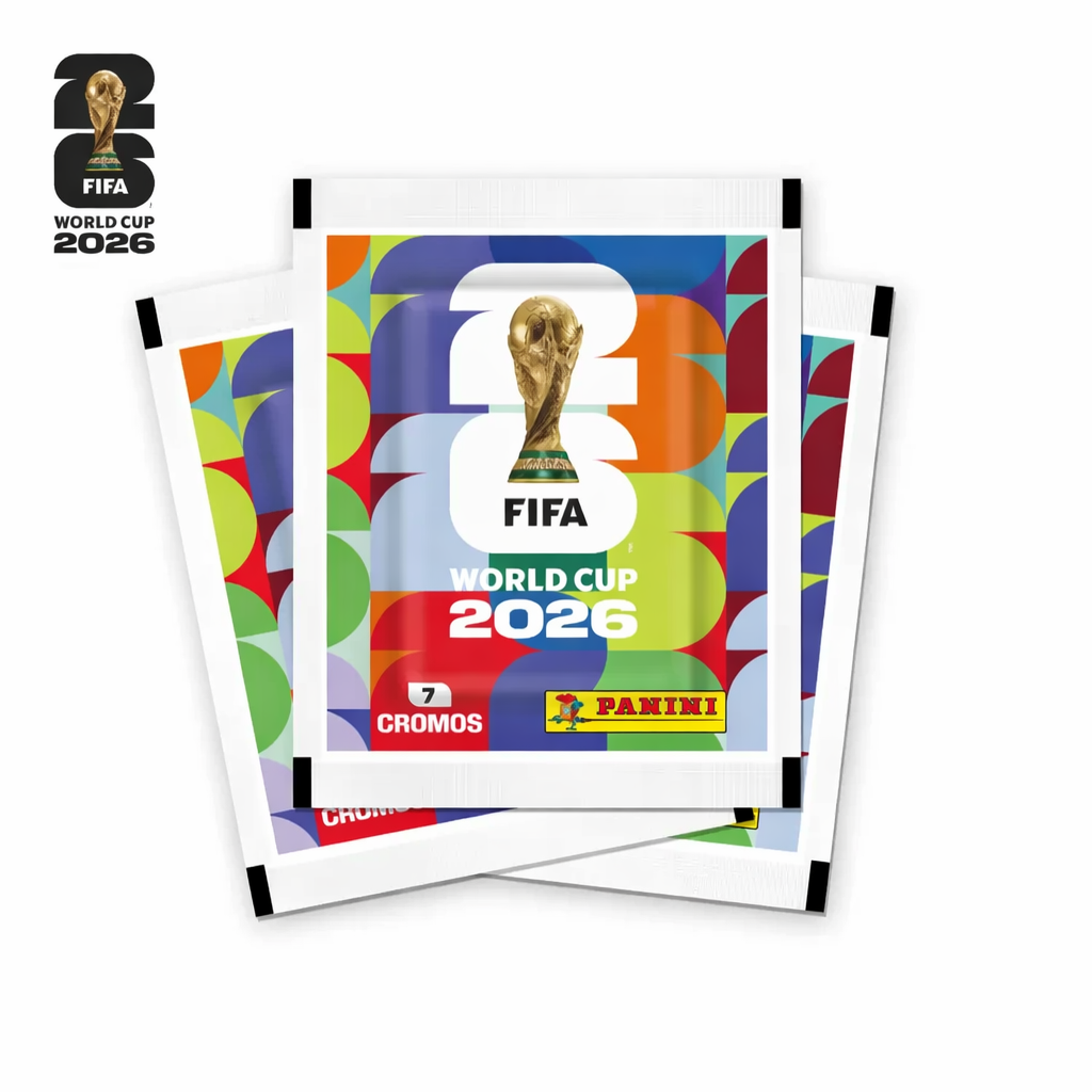 Envelope oficial Panini Copa do Mundo 2026